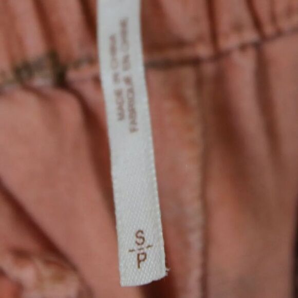 Free People Shimmering Aztec linen pants sz small - Picture 7 of 8